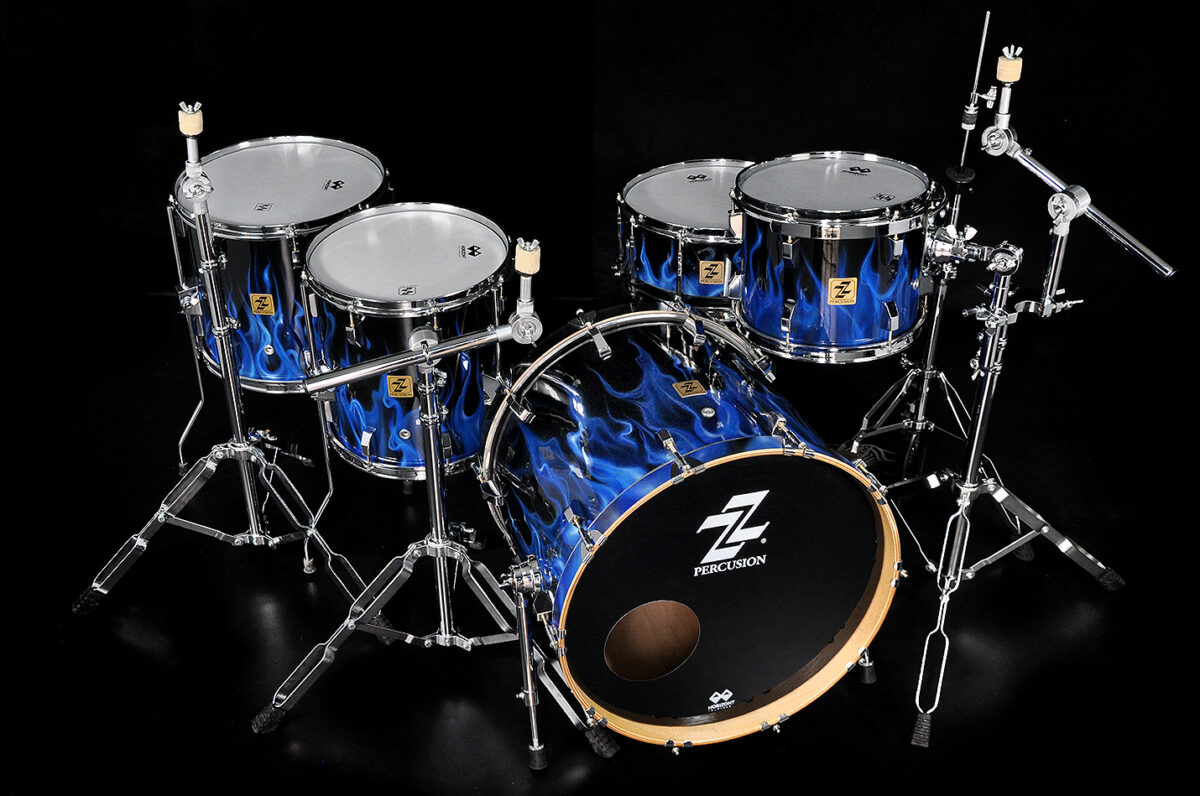 Bateria ZZ percusion tradicional