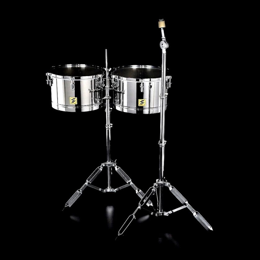 Combo Timbales + Soporte ZZ Percusion